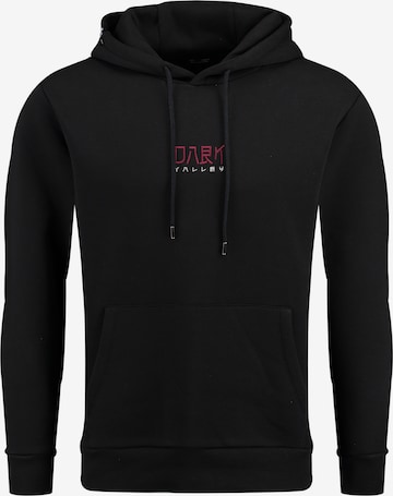 Key Largo Sweatshirt ' DARK VALLEY ' in Black: front