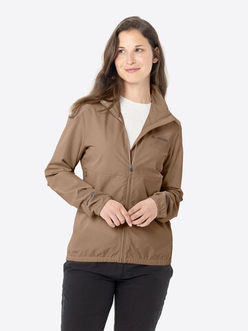 VAUDE Outdoorjas 'Cyclist Air' in Bruin