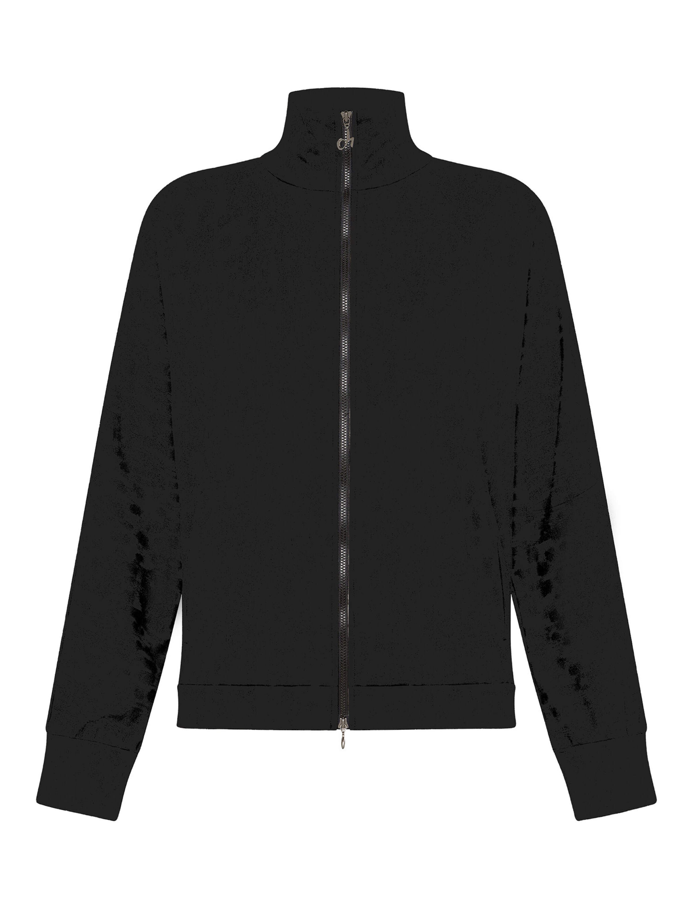 Felpa di DEHA in nero: frontale