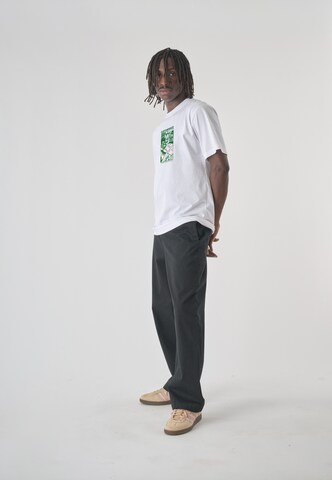 Cleptomanicx Shirt 'Gamer' in Wit