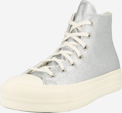 CONVERSE Baskets hautes 'CHUCK TAYLOR ALL STAR LIFT - S' en argent, Vue avec produit