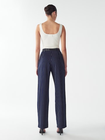 Willa Normální Kalhoty 'Katherine' – modrá: zadní strana