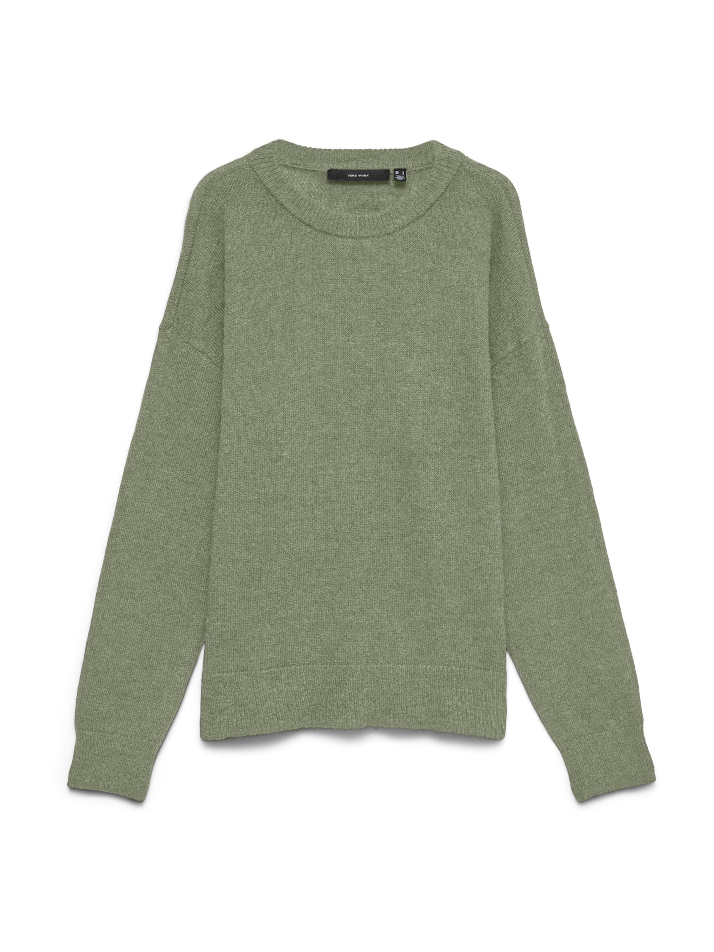 Pulover 'VMTEAK' de la VERO MODA pe verde: față