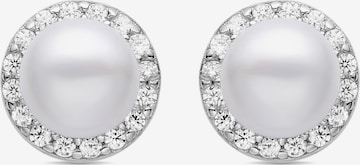 Luxenter - Pendientes 'Shob' en blanco: frente