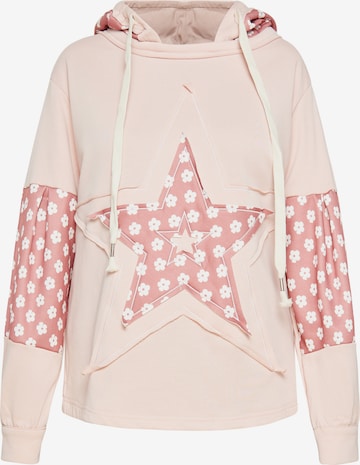 SANIKA - Sweatshirt em rosa: frente