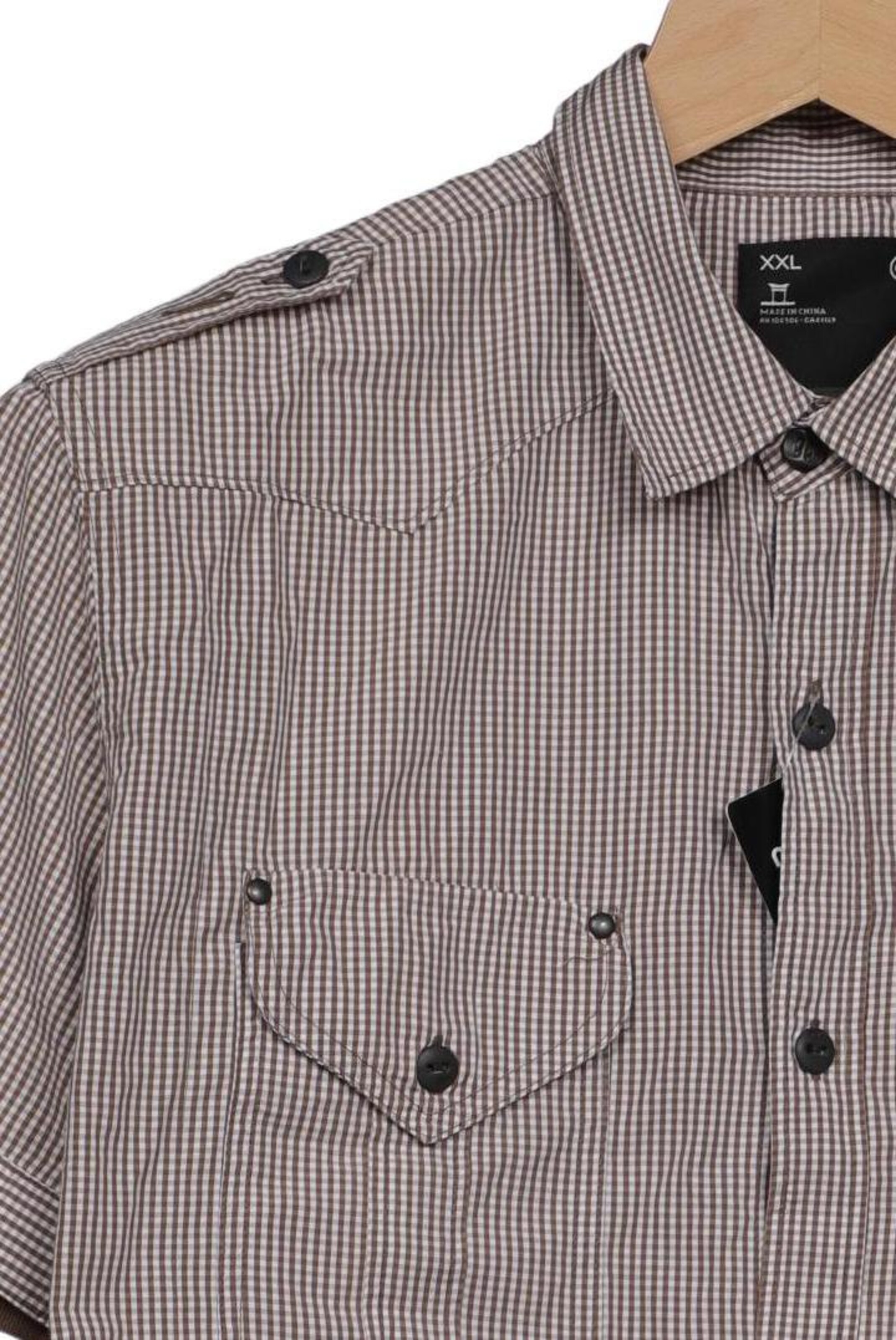 G-STAR Button Up Shirt in XXL in Grey
