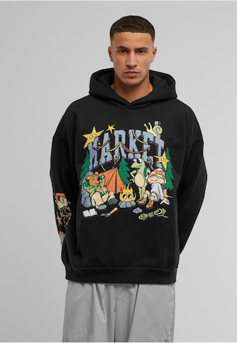 MARKET Sweatshirt 'Backcountry Buds' in Schwarz