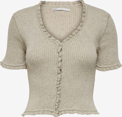 ONLY Cardigan 'Lina' en beige chiné, Vue avec produit