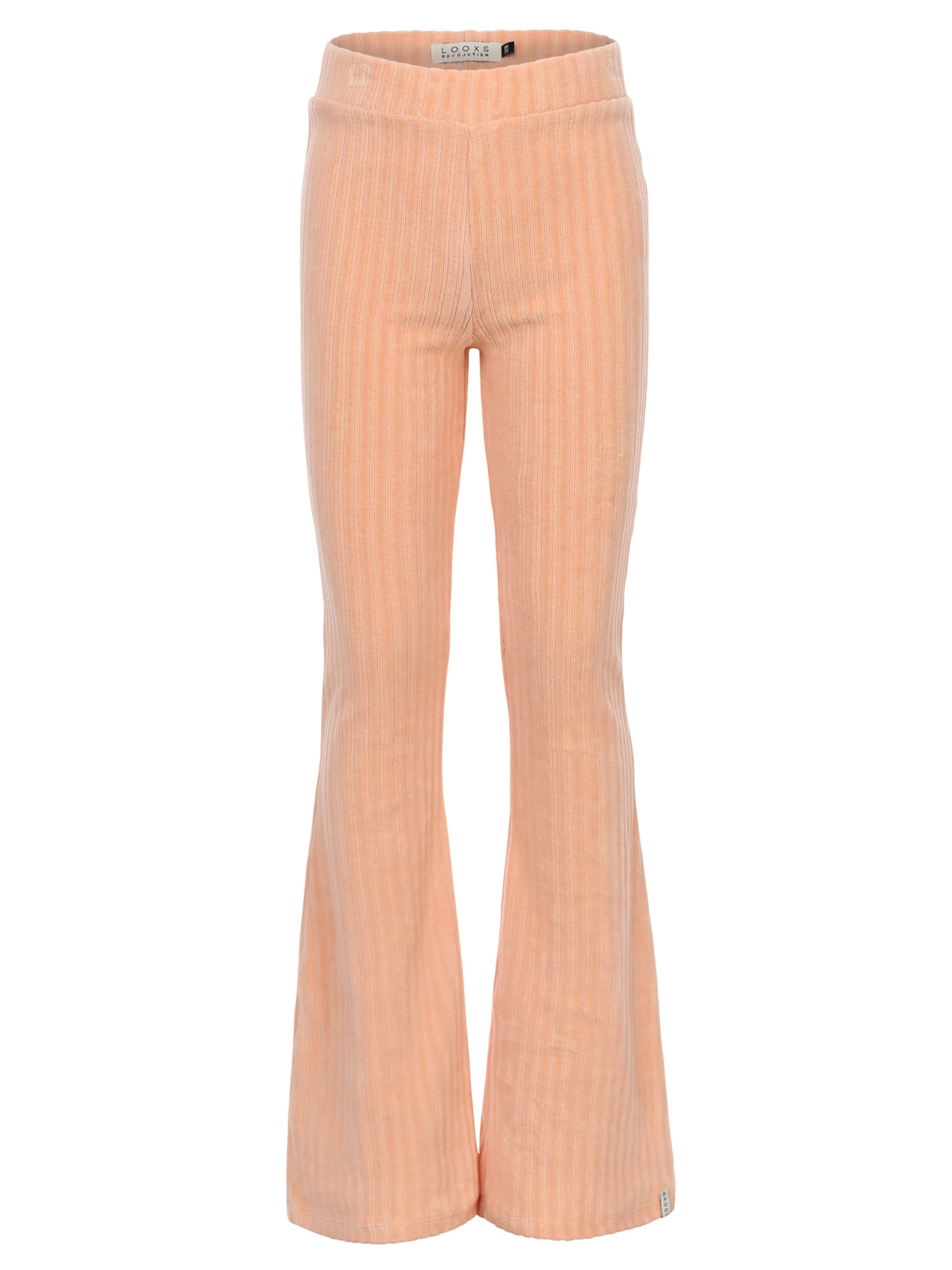 Looxs Revolution Flared Broek in Oranje: voorkant