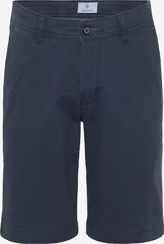 DELMAO Regular Shorts in Blau: Vorderseite