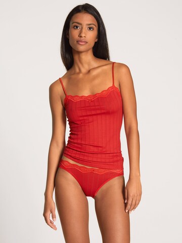 CALIDA Regular Undershirt 'Etude Toujours' in Red