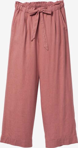 Pantalon 'Pandina' recolution en rose : devant