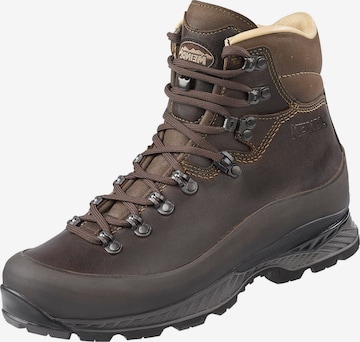 MEINDL Halbschuh 'Wanderschuhe Bergell MFS in dunkelbraun' in Braun: Vorderseite