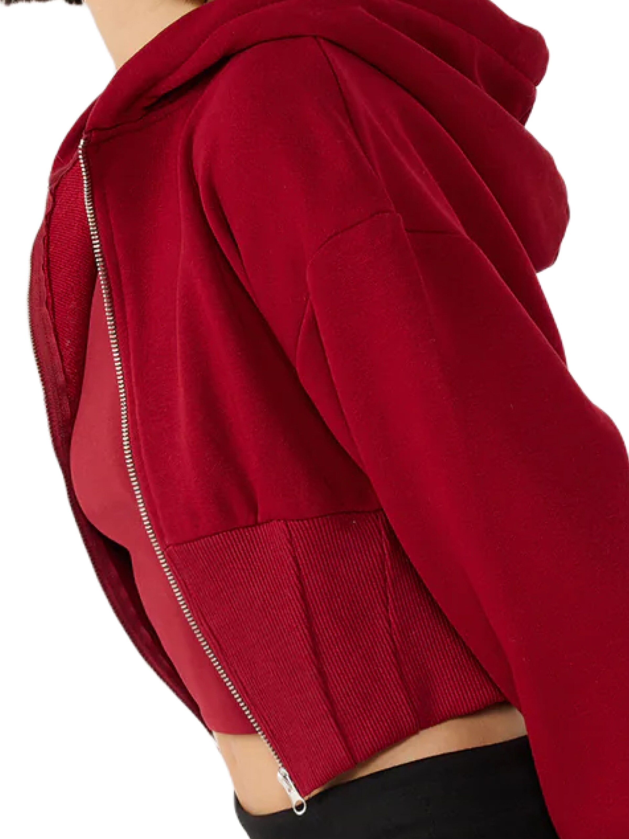 No Matter What Sweatvest in Rood