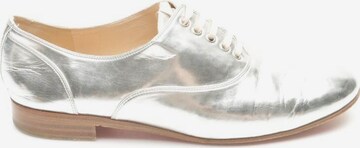 Christian Louboutin Flats & Loafers in 37,5 in Silver: front