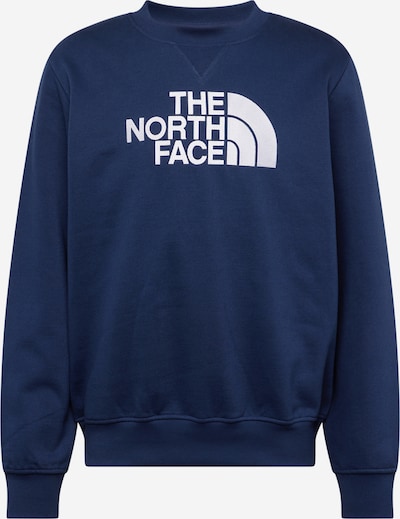 THE NORTH FACE Sweater majica 'DREW PEAK' u mornarsko plava / bijela, Pregled proizvoda