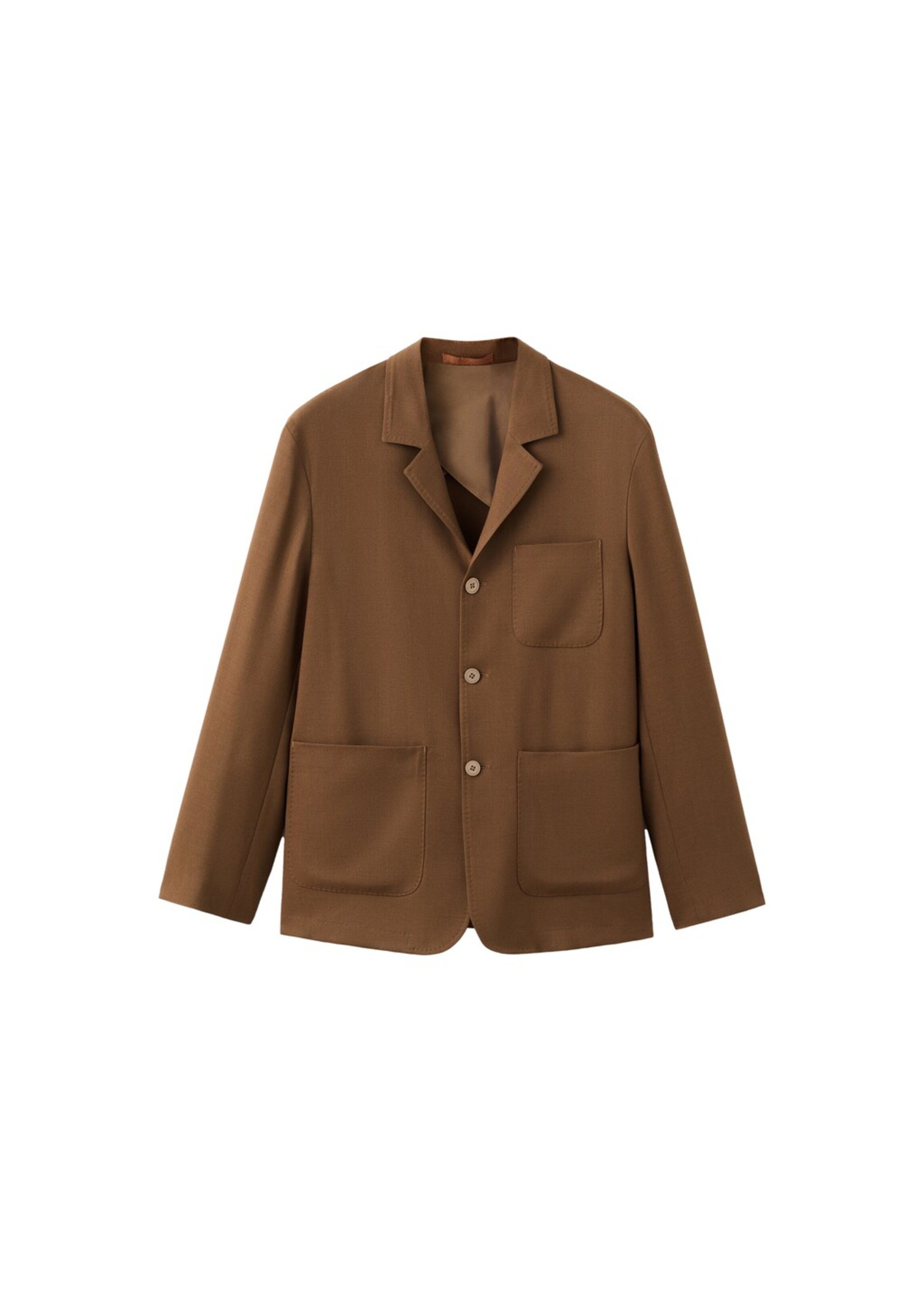 MANGO MAN Suit Jacket 'Bergamo' in Caramel, Item view