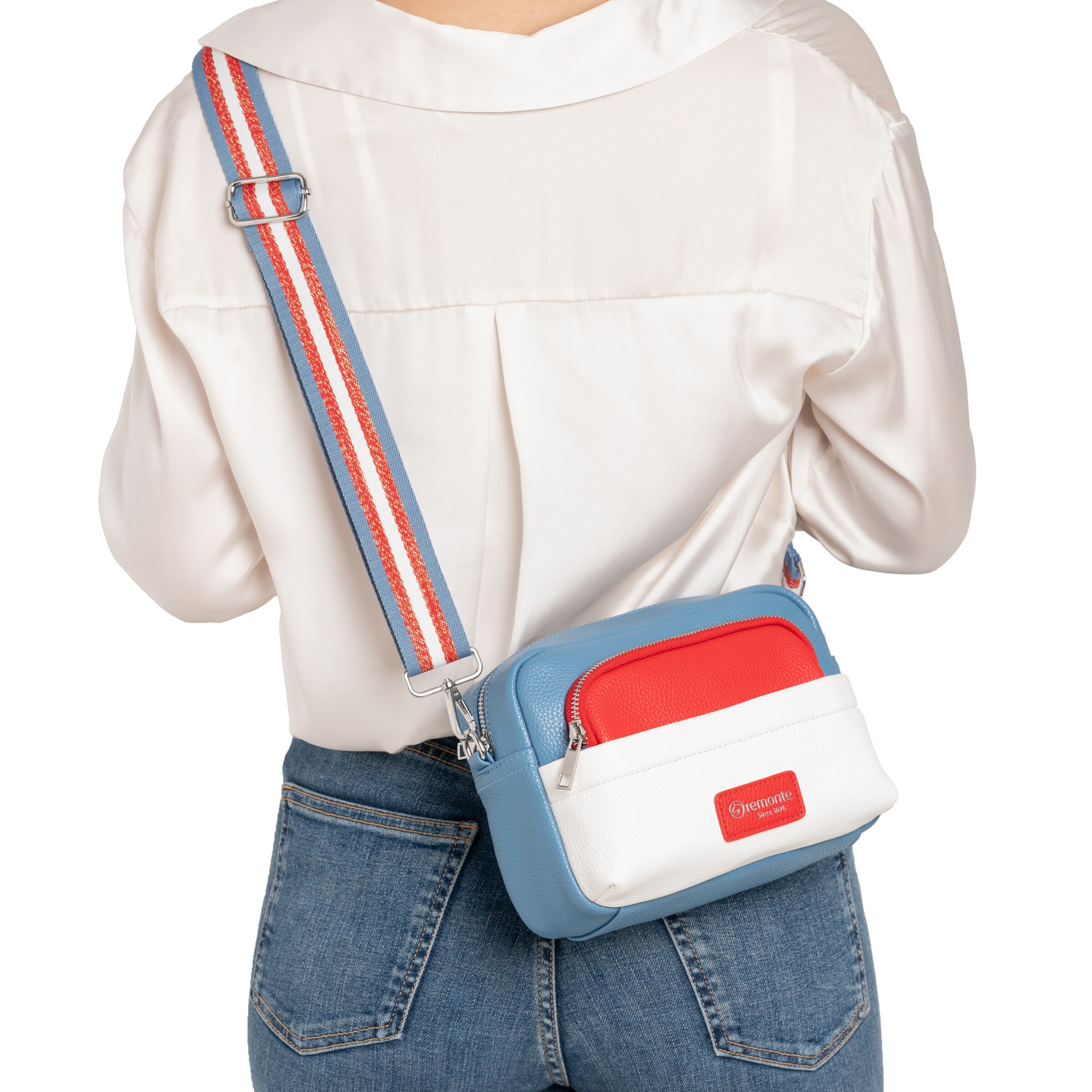 Sac à bandoulière 'Q0671' REMONTE en bleu