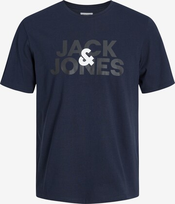 Pijama lungă 'ULA' de la JACK & JONES pe albastru