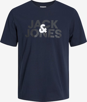 JACK & JONES Long Pajamas 'ULA' in Blue