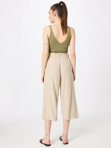 ONLY Wide Leg Hose 'Aminta-Aris' in Beige