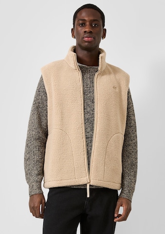QS Vest in Beige: front