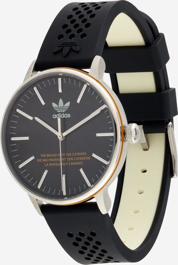 ADIDAS ORIGINALS Uhr in schwarz / silber / weiß, Produktansicht