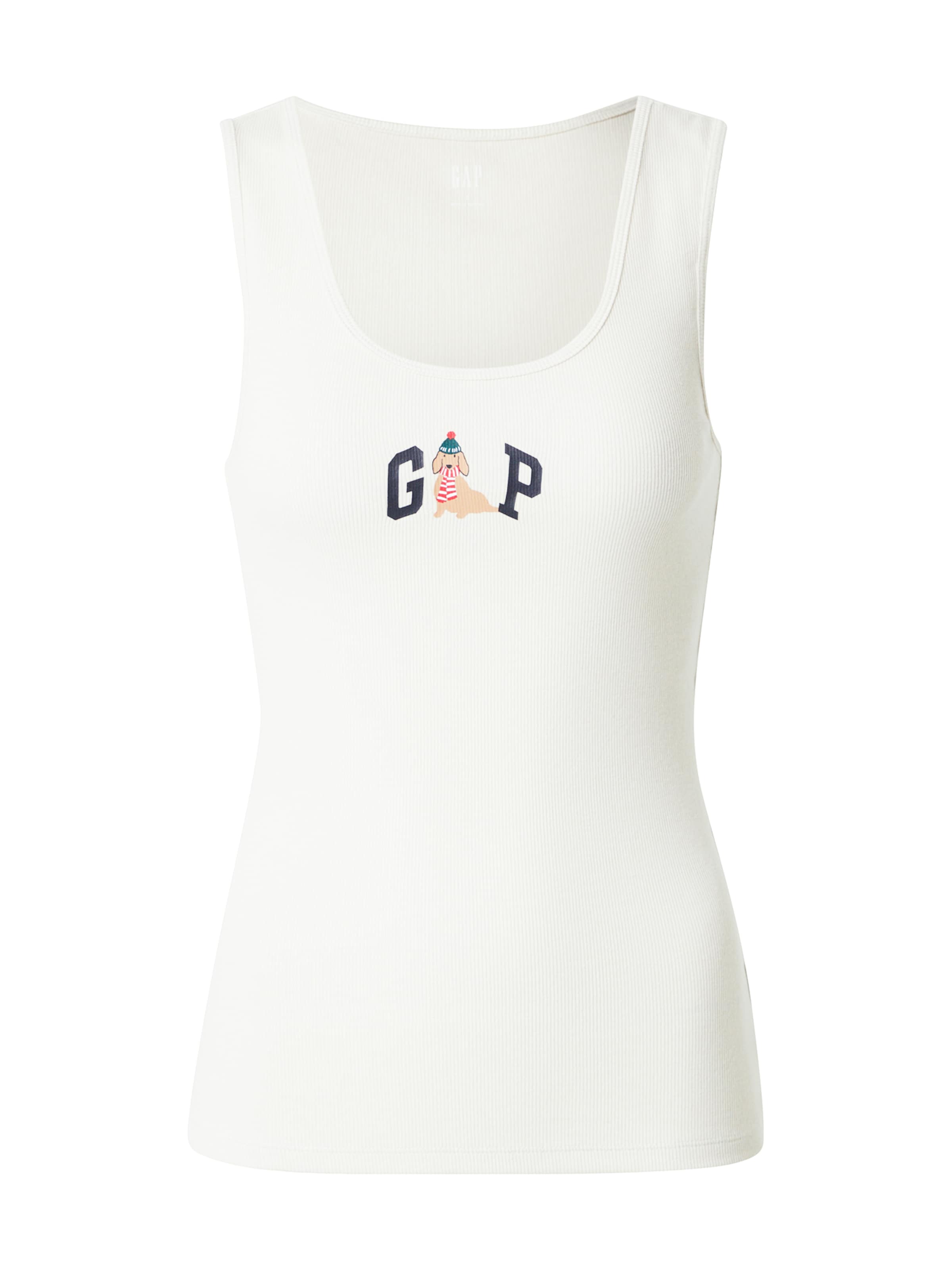 GAP Top in Wit: voorkant