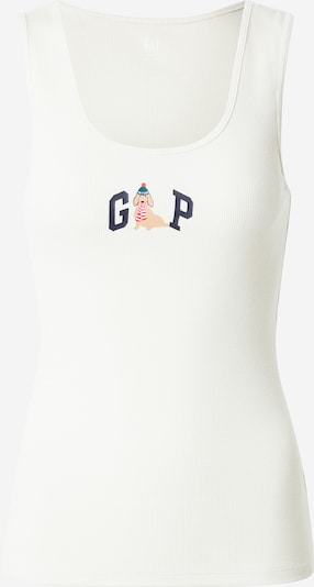 GAP Top veličine S u cappuccino / kraljevski zelena / patlidžan / prljavo bijela, Pregled proizvoda