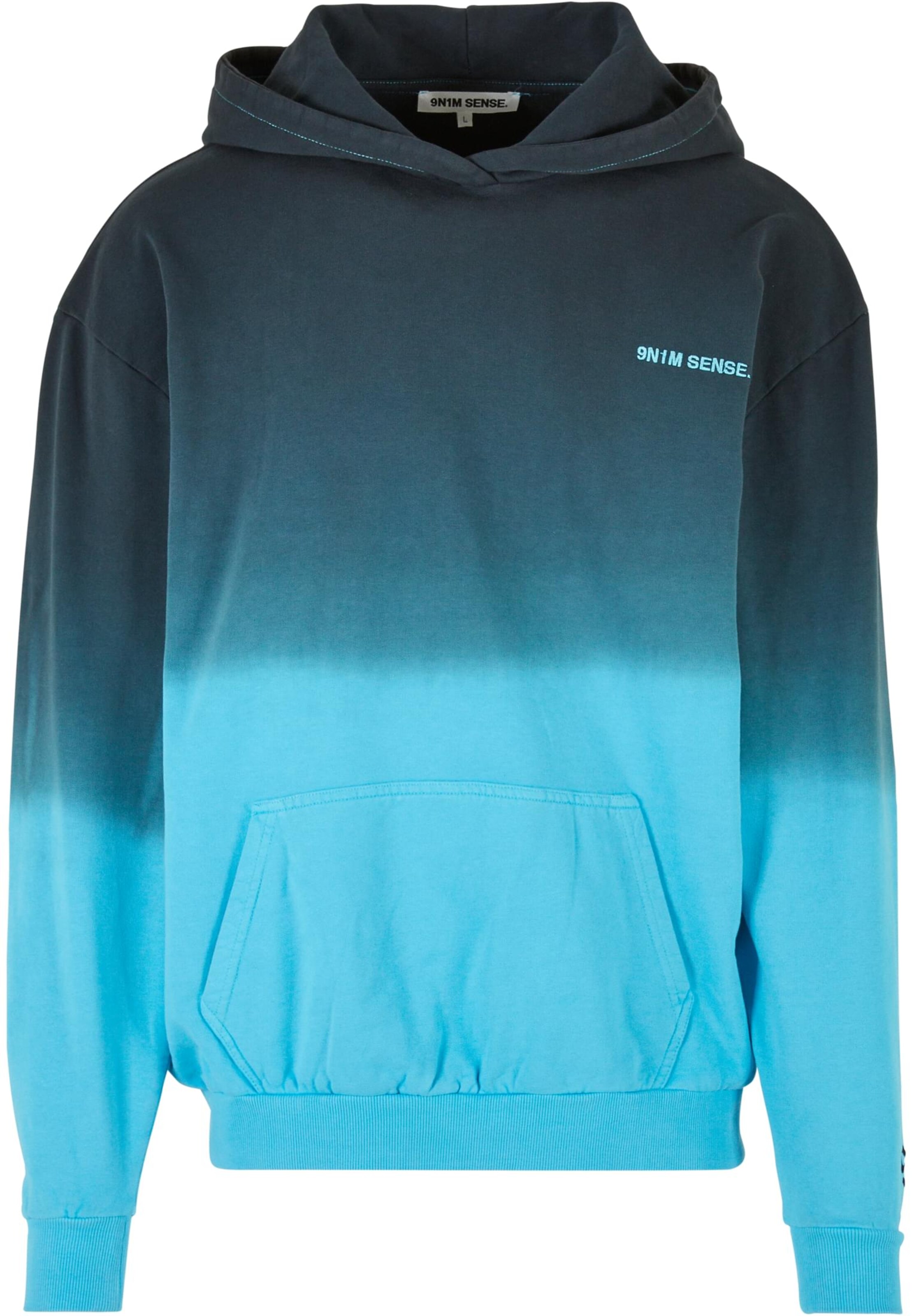 9N1M SENSE Sweatshirt 'Sense' in Blau: Vorderseite