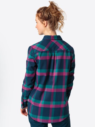 VAUDE Multifunctionele blouse 'Farsund III' in Blauw