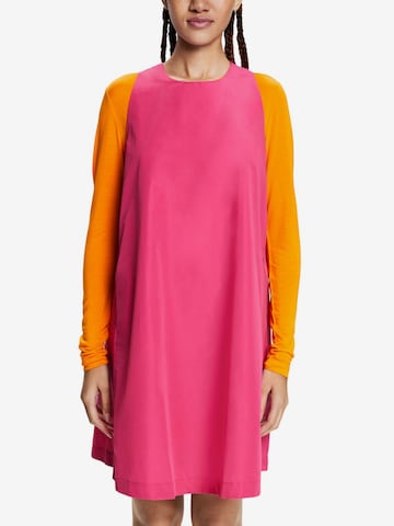 ESPRIT Jurk in Roze: voorkant