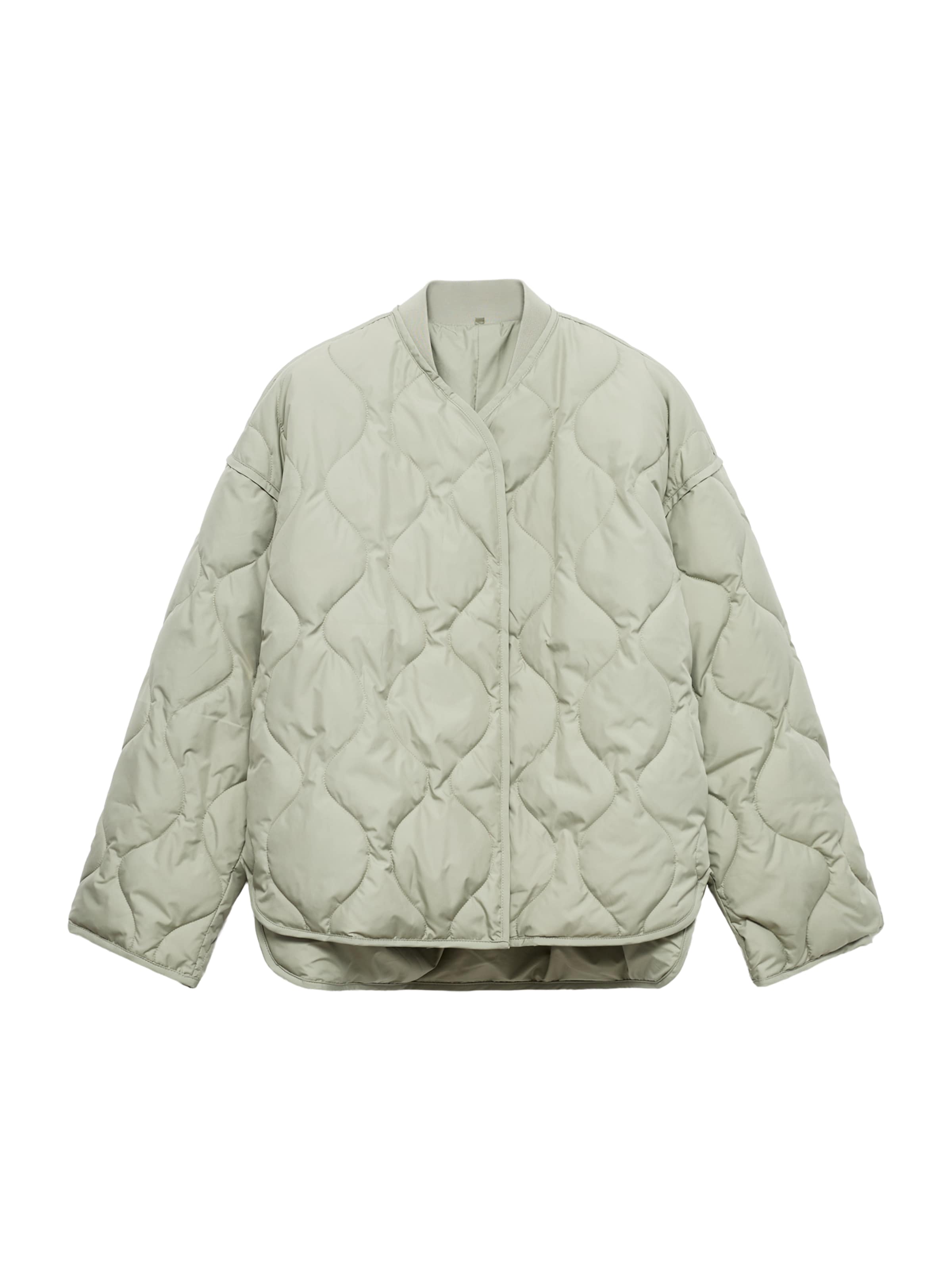 MANGO Välikausitakki 'Nat' värissä pastellinvihreä, Tuotenäkymä