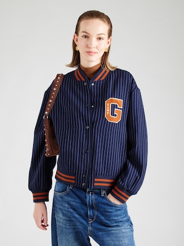 Veste mi-saison GANT en bleu : devant