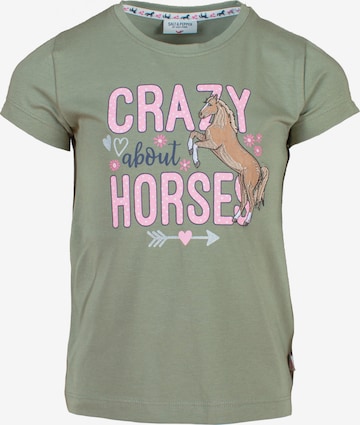 SALT AND PEPPER Shirt 'Crazy Horses' in Green
