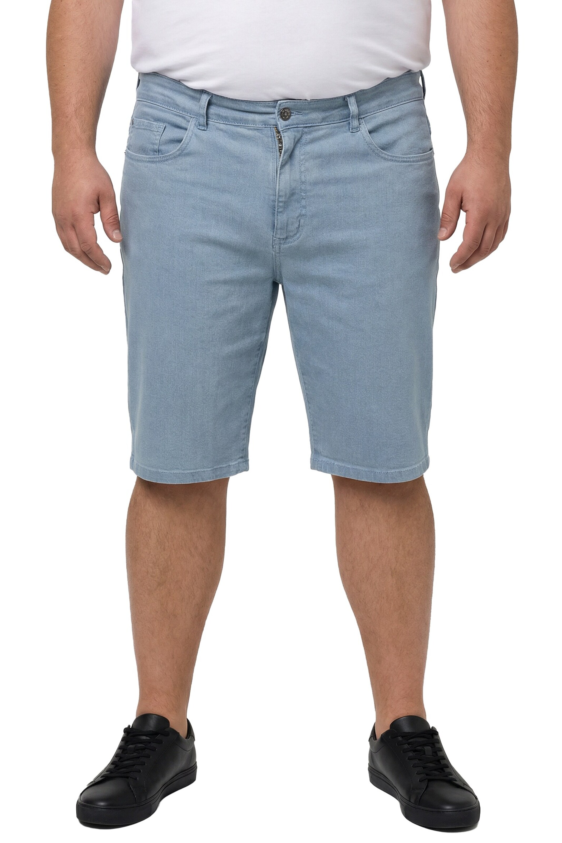 Boston Park Regular Jeans 'Bermuda' in Blue: front