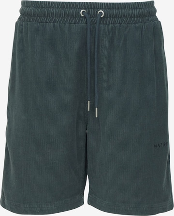 mazine Pants ' Gales ' in Blue: front