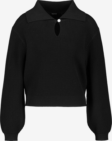 Pull-over TAIFUN en noir : devant