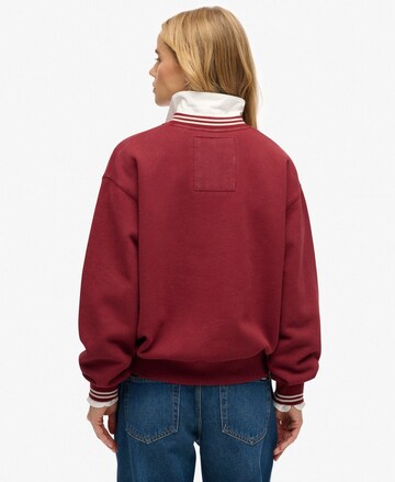 Superdry Sweatshirt 'Country Club' in Rood