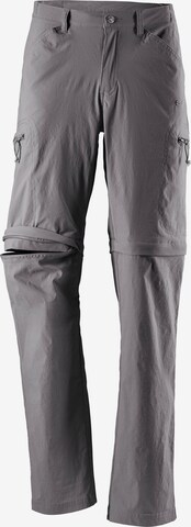 JOHN DEVIN Regular Outdoor Pants in Grey: front