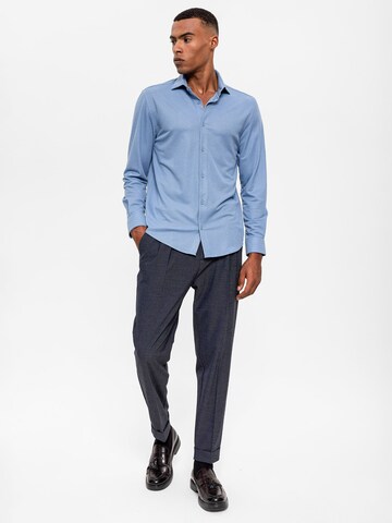 Coupe regular Chemise Antioch en bleu