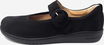 Hartjes Ballet Flats with Strap in Black