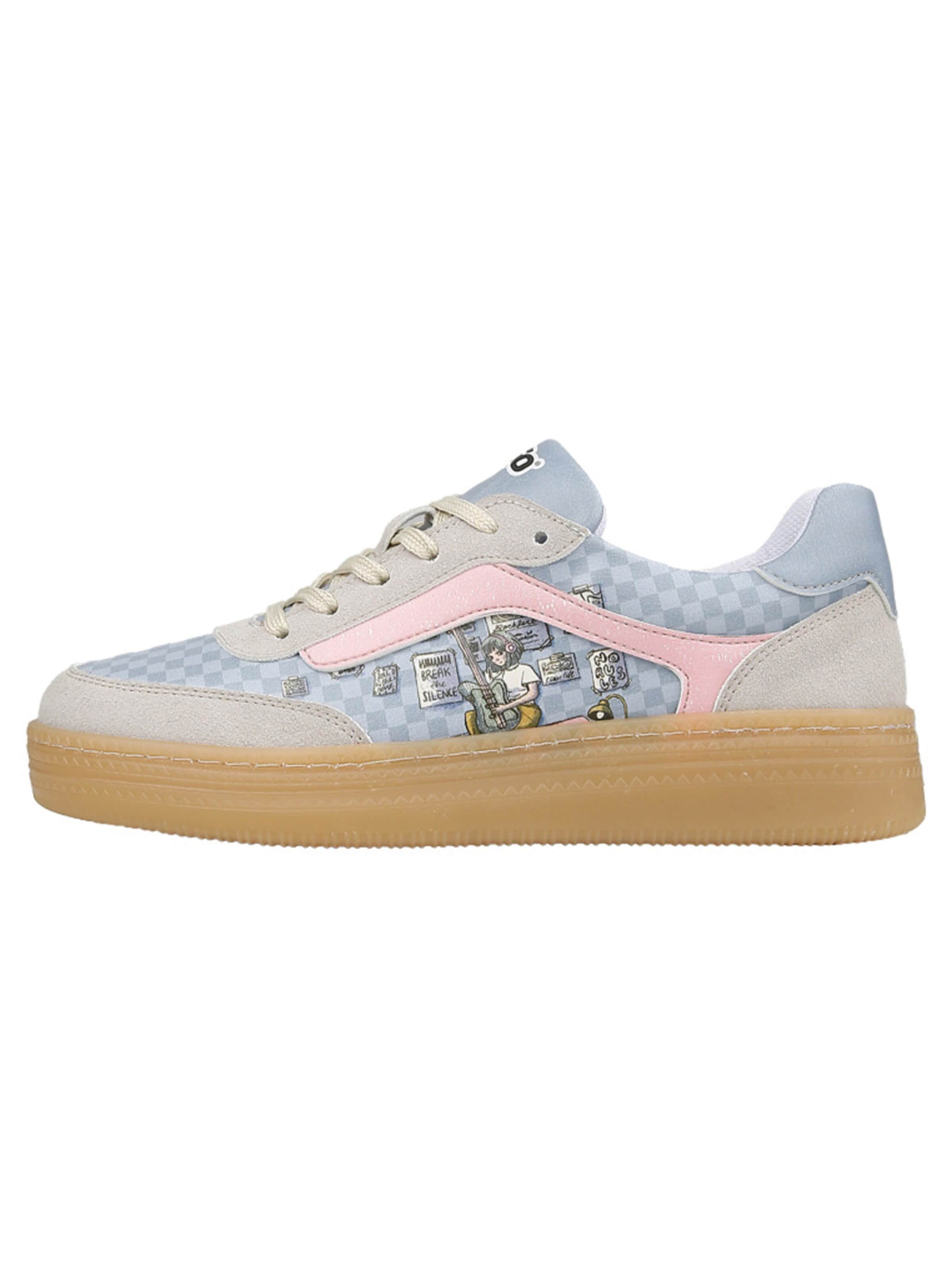 DOGO Sneakers 'DOGO Monet Sneaker - Break the Silence' in Blue