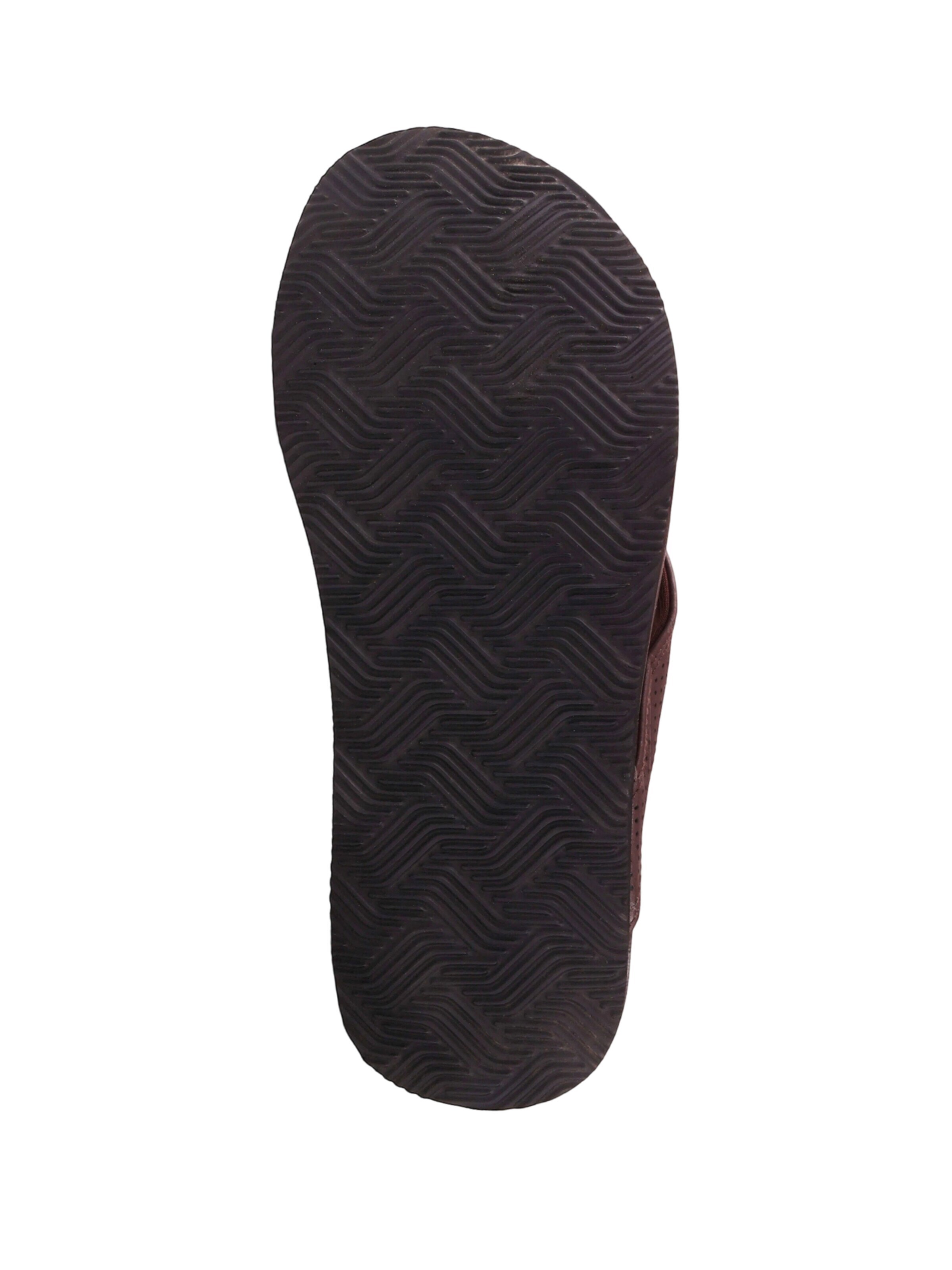 Youecci Mules 'Customized flip flops with a zigzag strap and arch design' in Brown