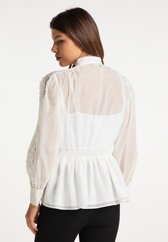 faina - Blusa en blanco