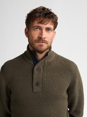PETROL INDUSTRIES MEN Sweater in Green