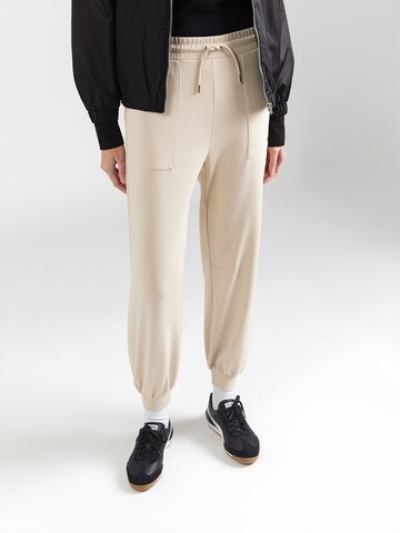 Effilé Pantalon EA7 Emporio Armani en gris : devant