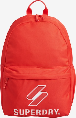 Superdry Backpack in Pink: front