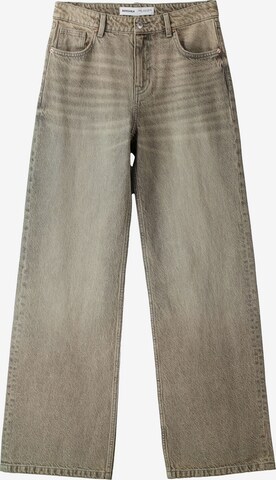 Bershka Jeans in Grey: front