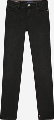 Skinny Jeans 'Seasonal Essentials Charmante skinny jea' di SCOTCH & SODA in nero: frontale